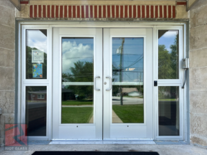 school entrance and side lites 2